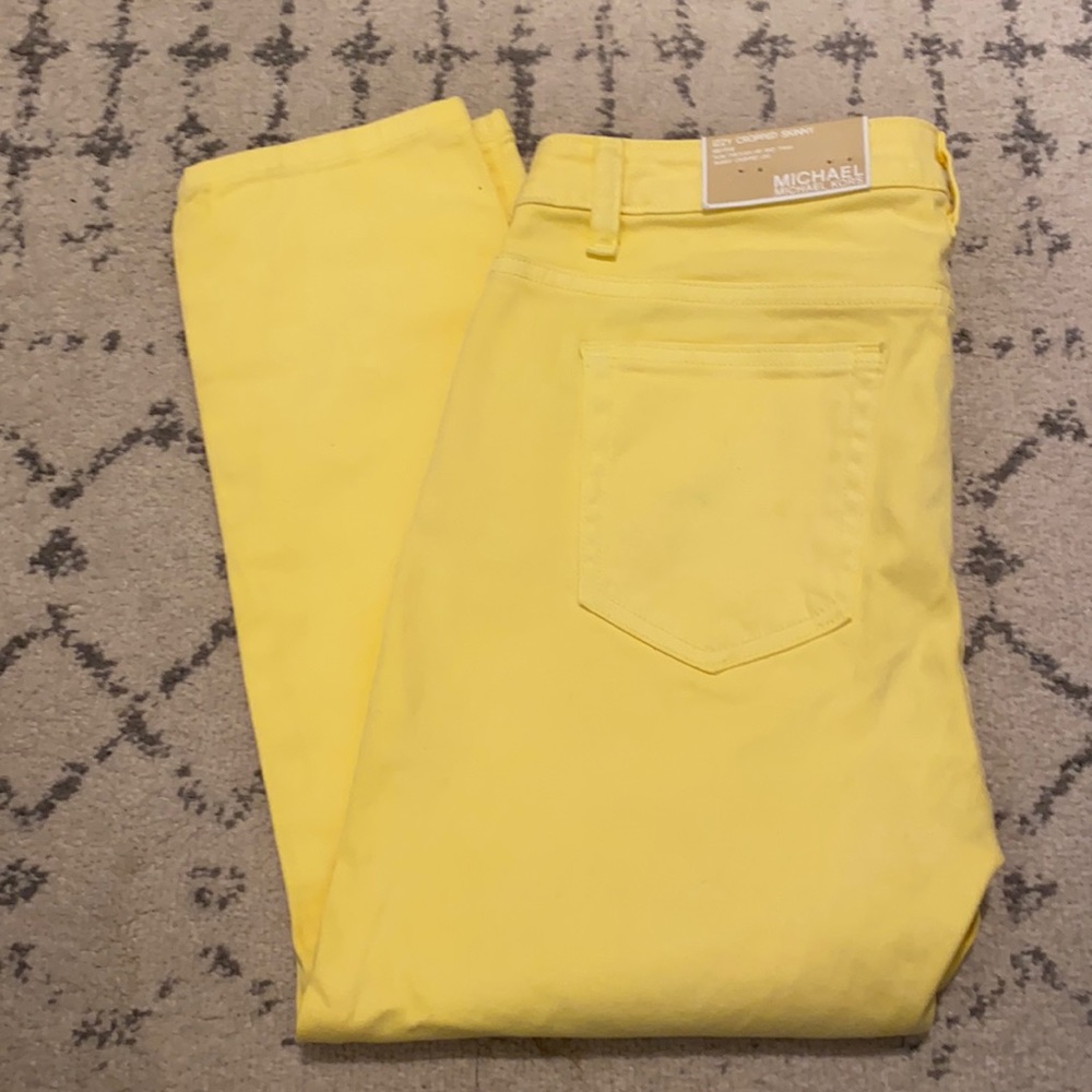 NWT MICHAEL Michael Kors Cropped Jeans
